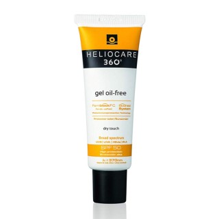 Solbeskyttelse - gel Heliocare 360º Oil-Free Spf 50 (50 ml)