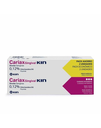 Pasta de Dientes Kin Cariax Gingival (2 Piezas) (2 x 125 ml)