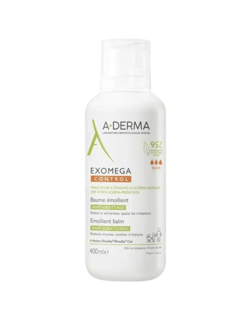 Afslappende kropsemulsion A-Derma Exomega Control Balsam 400 ml