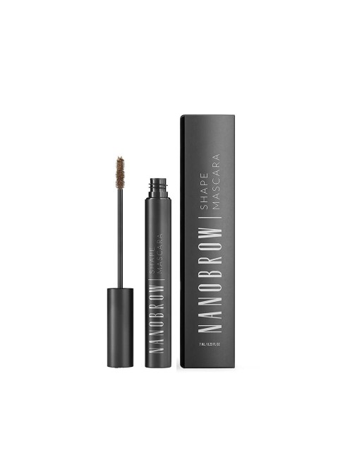 Mascara til Øjenvipper Nanobrow Shape Mascara Lys brun 7 ml