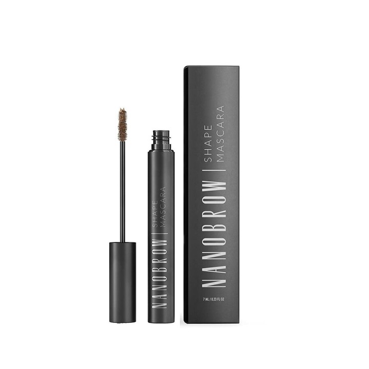 Mascara til Øjenvipper Nanobrow Shape Mascara Lys brun 7 ml