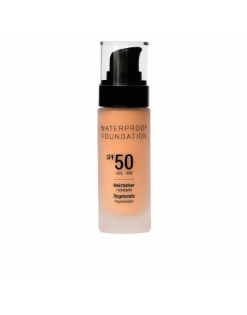 Flydende makeup foundation Vanessium Nº Shade 3-03 Vandafvisende Spf 50 (30 ml)