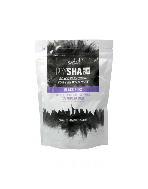 Décolorant Nysha Nysha Color Noir 500 g Sous forme de poudre