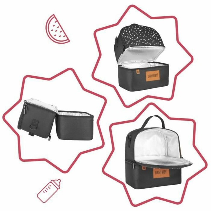 Borsa Termica Badabulle Pick & Go Nero