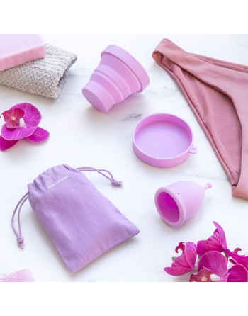 Menstruationskop med tilbehør Kuppy InnovaGoods