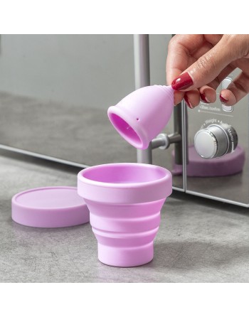 Menstruationskop med tilbehør Kuppy InnovaGoods