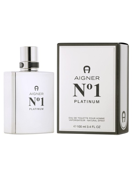 Men's Perfume Aigner Parfums EDT Aigner No 1 Platinum 100 ml