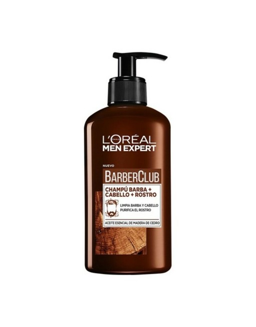 Shampoo per Barba Men Expert Barber Club L'Oreal Make Up (200 ml)