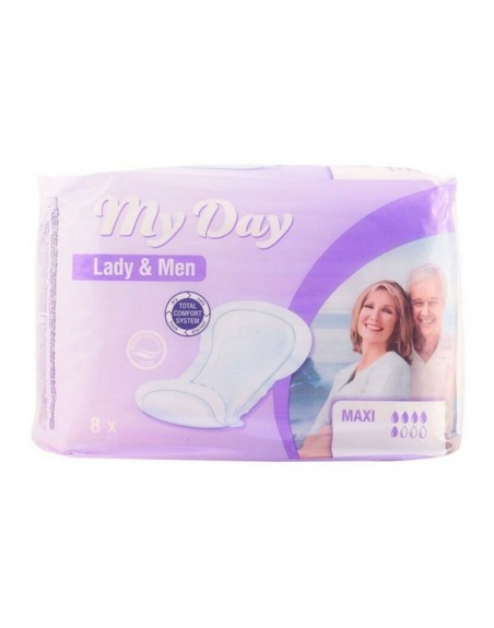 Incontinence Sanitary Pad Maxi My Day My Day (8 uds) 8 Units (Parapharmacy)