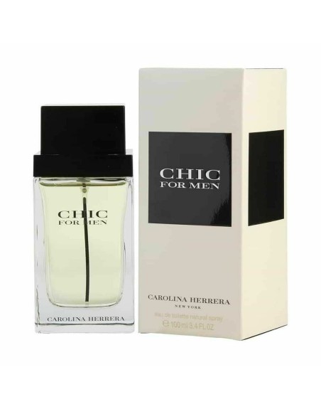 Perfume Hombre Carolina Herrera EDT Chic for Men (100 ml)