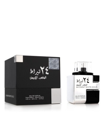 Unisex parfume Lattafa EDP 24 Carat White Gold (100 ml)