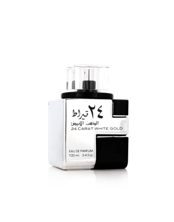 Perfume Unisex Lattafa EDP 24 Carat White Gold (100 ml)