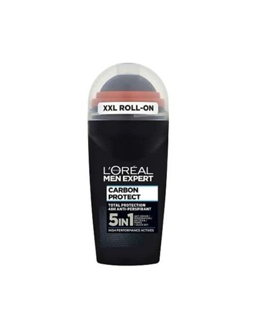 Roll-On Deodorant L'Oréal Paris Men Expert Carbon Protect (50 ml)