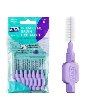 brosses interdentaires Tepe Lila Super doux (8 Pièces)