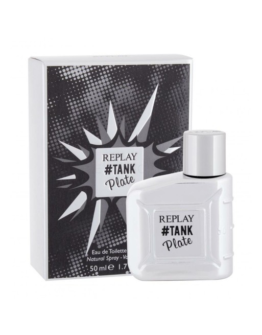 Herrenparfüm Replay EDT Tank Plate For Him (50 ml)