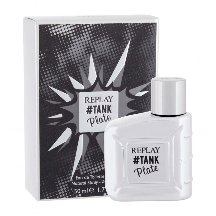 Perfume Hombre Replay EDT Tank Plate For Him (50 ml)