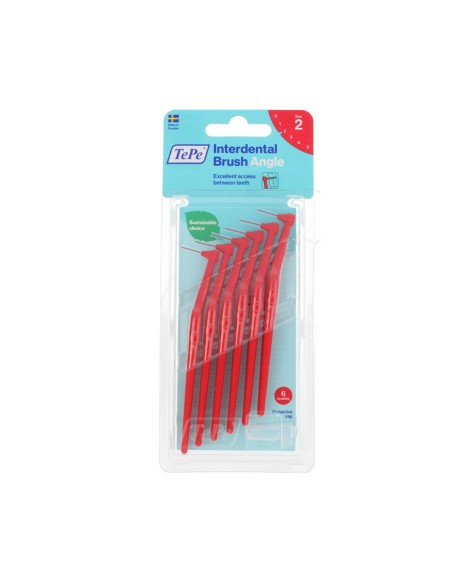 Spazzolini interdentali Tepe Rosso (6 Pezzi)