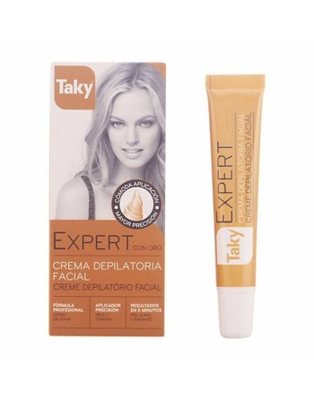 Crema Depilatoria Facial Taky Expert Oro (20 ml)