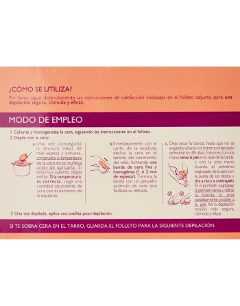 Cera Depilatória Corporal Sensaciones Taky (400 g)