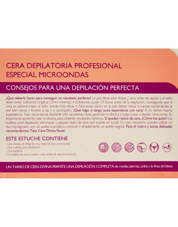 Cera Depilatória Corporal Sensaciones Taky (400 g)
