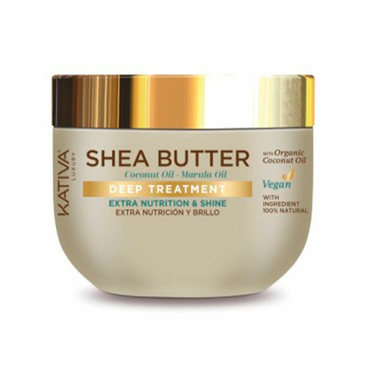 Nærende hårmaske Kativa Sheabutter (300 ml)