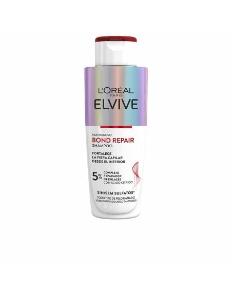 Shampoo Rinforzante L'Oreal Make Up Elvive Bond Repair (200 ml)