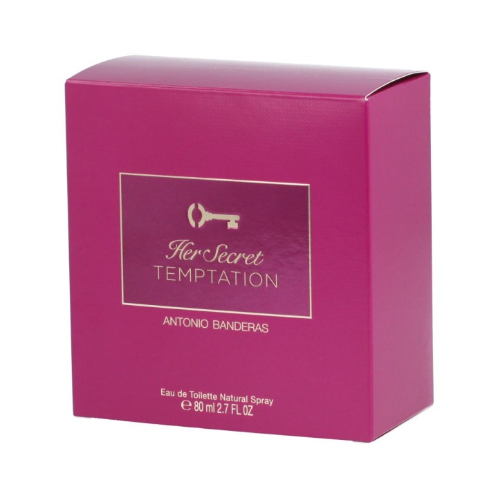 Profumo Donna Antonio Banderas EDT Her Secret Temptation (80 ml)