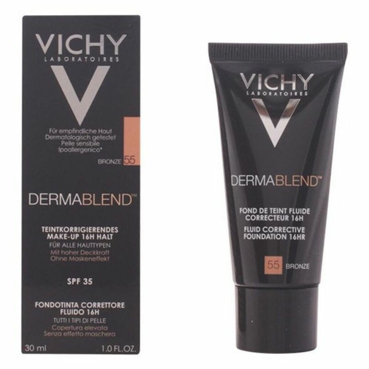 Flydende Makeup Foundation Dermablend Vichy Spf 35 30 ml