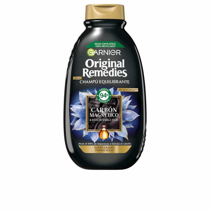 Champú Garnier Original Remedies Equilibrante Carbón magnético (250 ml)
