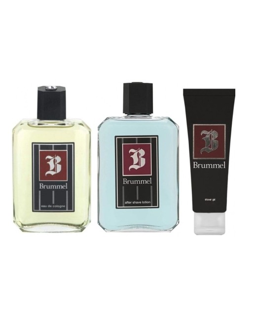 Set de Perfume Hombre Puig EDC Brummel 3 Piezas