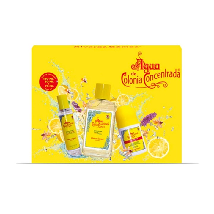 Parfume sæt til Unisex Alvarez Gomez EDC Agua de Colonia Concentrada 3 Dele