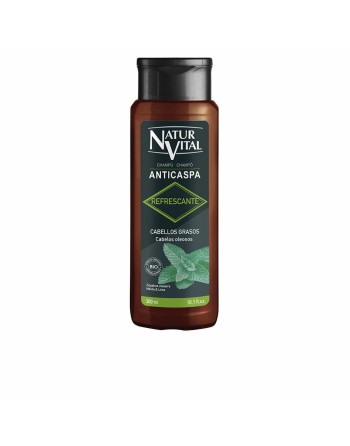 Shampooing antipelliculaire Naturvital Rafraîchissant (300 ml)