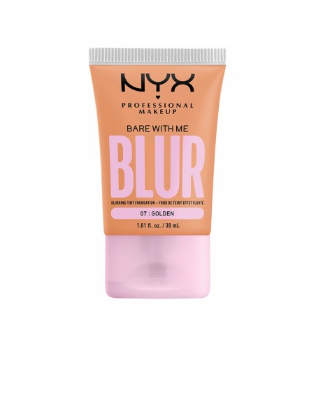 Liquid Make Up Base NYX Bare With Me Blur Nº 07- golden (30 ml)