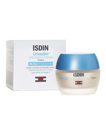 Fugtgivende ansigtscreme Isdin Ureadin Spf 20 (50 ml)
