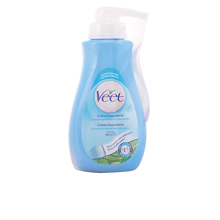 Crema Depilatoria Corpo Veet Pelle sensibile Aloe Vera (400 ml)