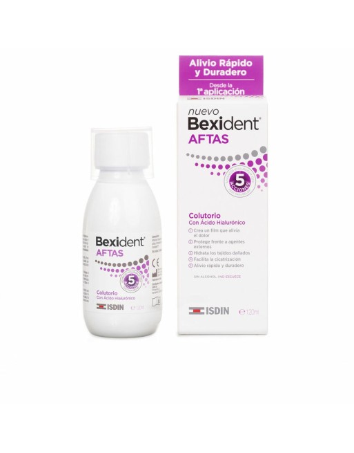 Bain de Bouche Isdin Bexident Aftas Protecteur buccal Scarification (120 ml)