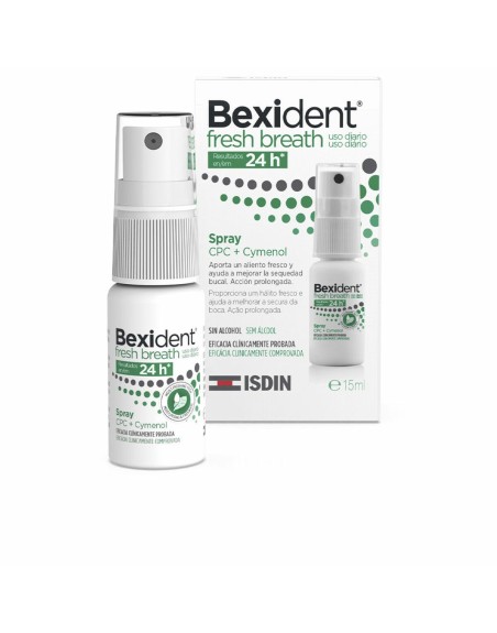 Mundspray Isdin Bexident Fresh Breath 15 ml Spray Hálito Fresco