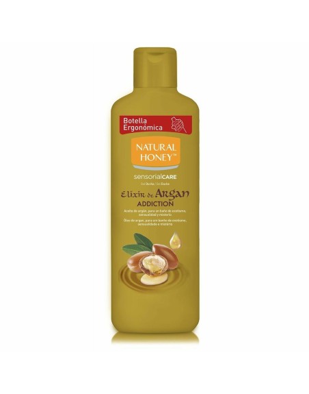 Gel de Ducha Con Aceite de Argán Natural Honey (600 ml)