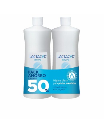 Gel de Baño Dermoprotector Lactacyd Derma 2 x 1 L Piel Sensible