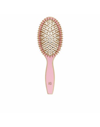 Detangling Hairbrush Ilū Bamboom Large Pink Oval