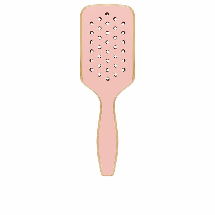 Brosse Démêlante Ilū Bamboom Carré Rose