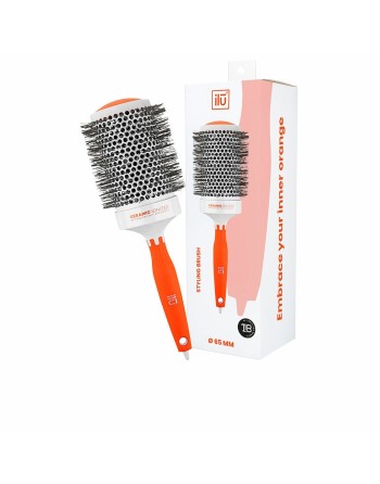 Brosse à coiffer Ilū Céramique Orange Ø 65 mm
