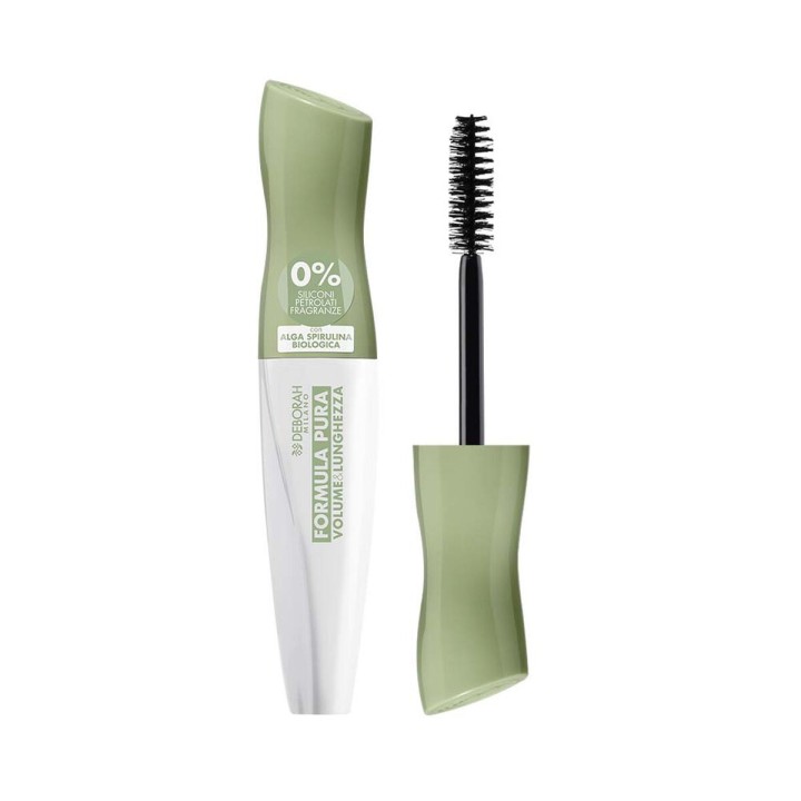 Mascara til Øjenvipper Deborah Formula Pura Sort (12 ml)