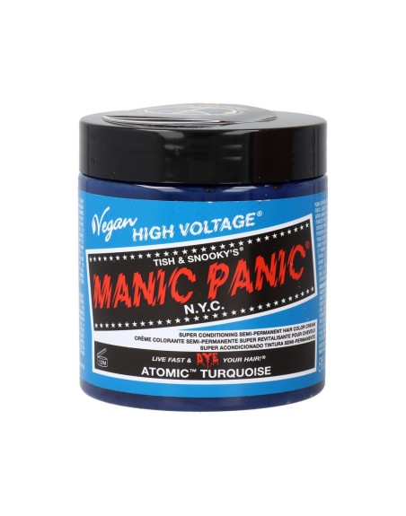 Semi-permanent Colourant Manic Panic Panic High Turquoise (237 ml)