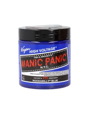 Demi-permanentes Färbemittel Manic Panic Panic High Blau Vegan (237 ml)