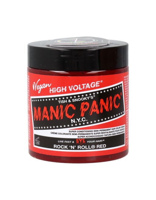 Semi-permanent Farve Manic Panic Panic High Rød Vegansk (237 ml)
