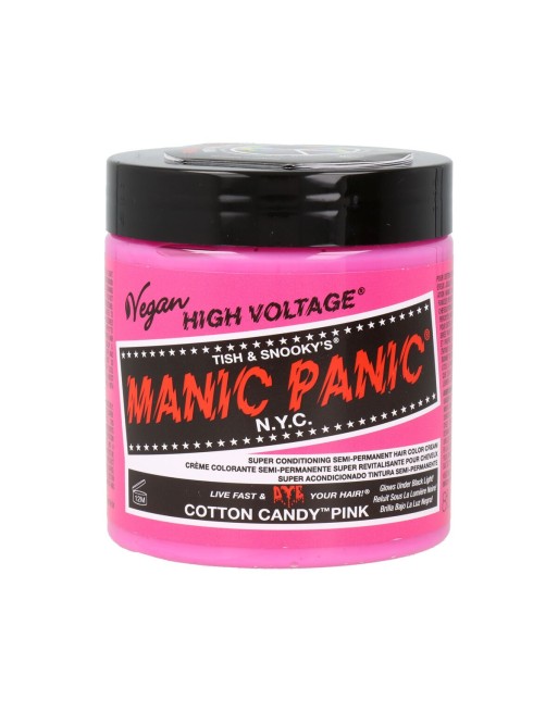 Semi-permanent Farve Manic Panic Panic High Pink Vegansk (237 ml)