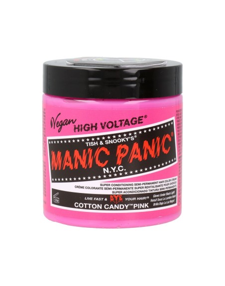 Semi-permanent Farve Manic Panic Panic High Pink Vegansk (237 ml)