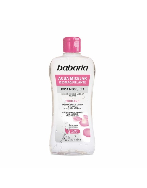 Acqua Micellare Struccante Babaria 400 ml Rosa Mosqueta