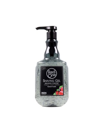 Barbergel Red One One Men Gennemsigtig Skovbær (1 L)